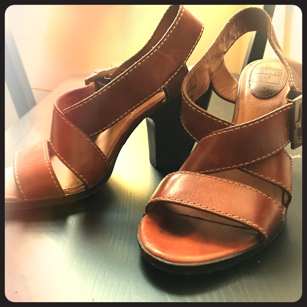 Frye sandals, size 9.5, barely worn